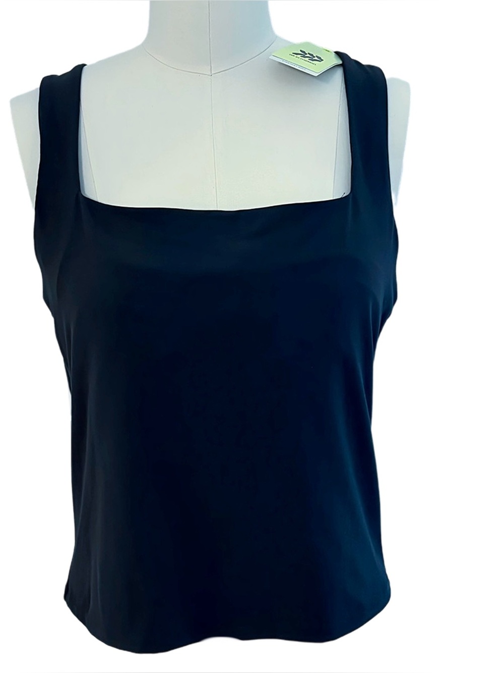 all in motion Navy Square Neck Performance Tank - Picture 2 of 7